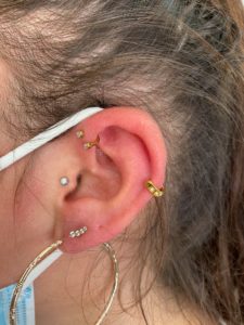 Piercing oreille